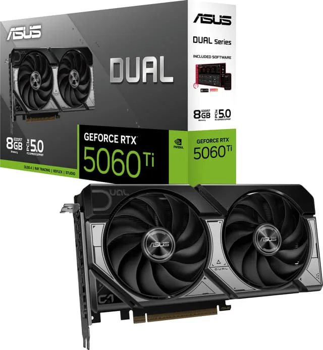 ASUS Dual GeForce RTX 5060 8GB GDDR7