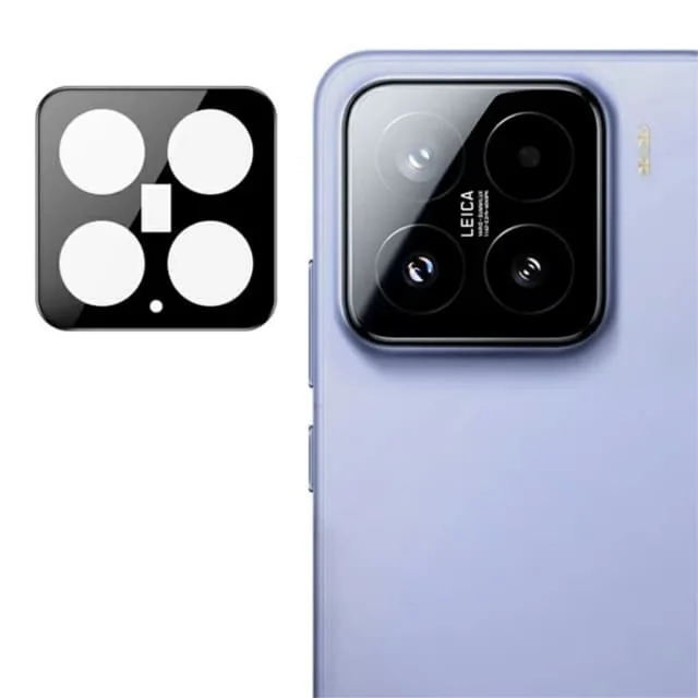 Skalo Xiaomi 15 3D Linsskydd/Kameraskydd Härdat Glas