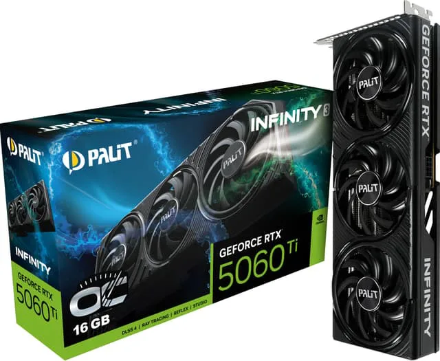 Palit GeForce RTX 5060 Ti Infinity 3 OC