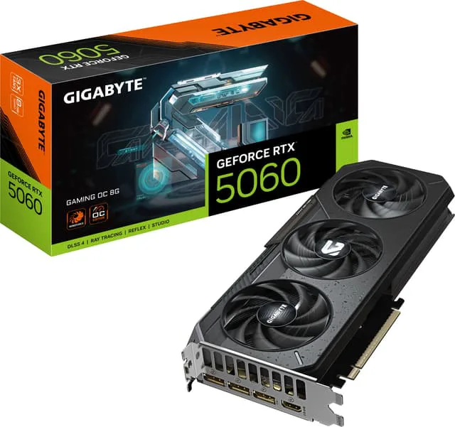 Gigabyte GeForce RTX 5060 GAMING OC 8 GB GDDR7