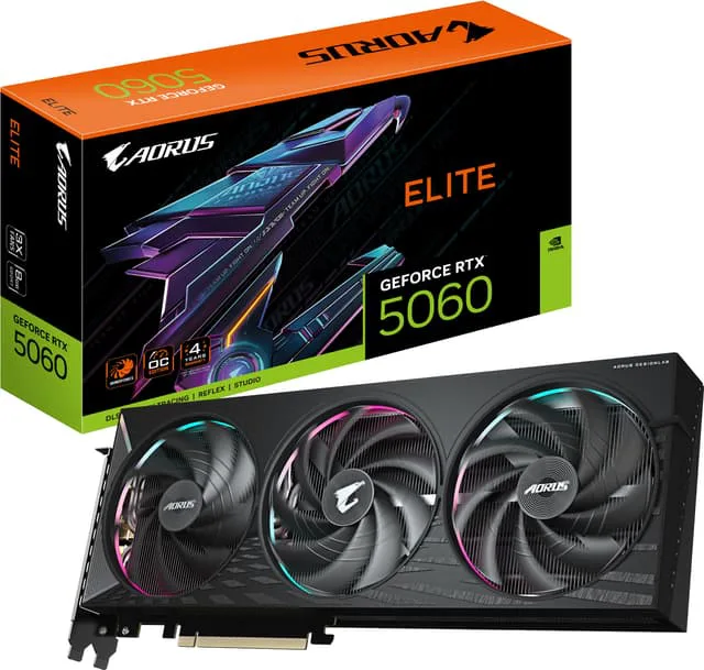 Gigabyte GeForce RTX 5060 AORUS ELITE