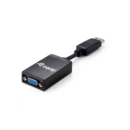 Equip 133435 videoadapter DisplayPort till VGA 0,15 m Svart