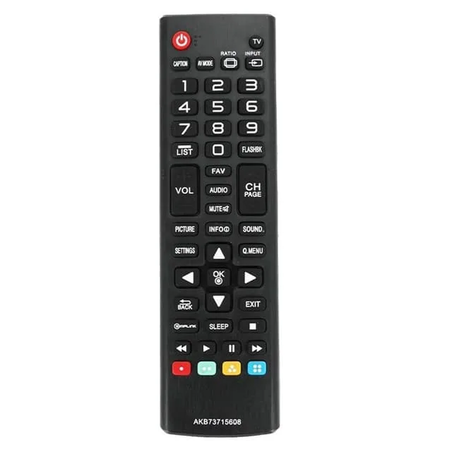 TV fjärrkontroll Ersättning för AKB73715608 För LG TV
