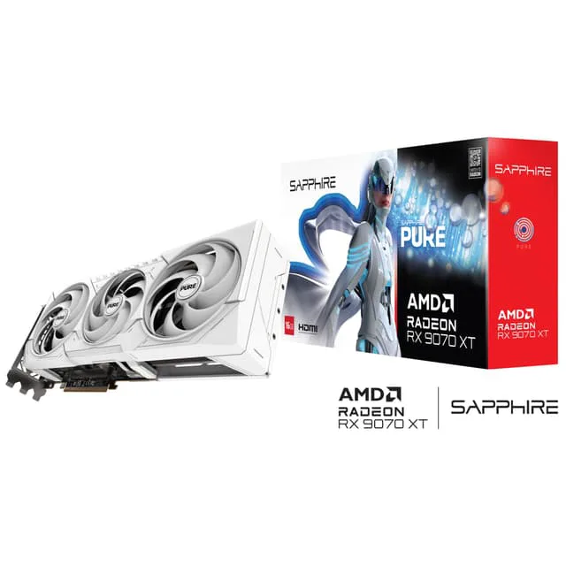 SAPPHIRE PURE AMD Radeon RX 9070 XT GAMING OC
