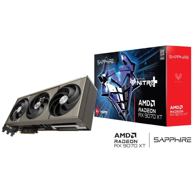 SAPPHIRE NITRO+ AMD Radeon RX 9070 XT GAMING OC