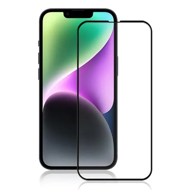 Mocolo iPhone 15 Plus Härdat Glas Skärmskydd Silk Printing