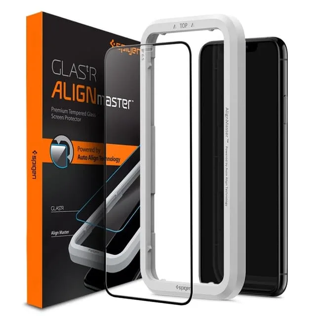 Spigen Härdat Glas Skärmskydd Alm Fc iPhone