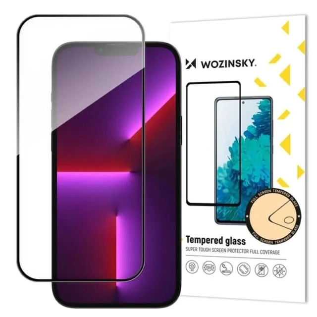 Wozinsky iPhone 16 Pro Härdat Glas Skärmskydd Full Glue