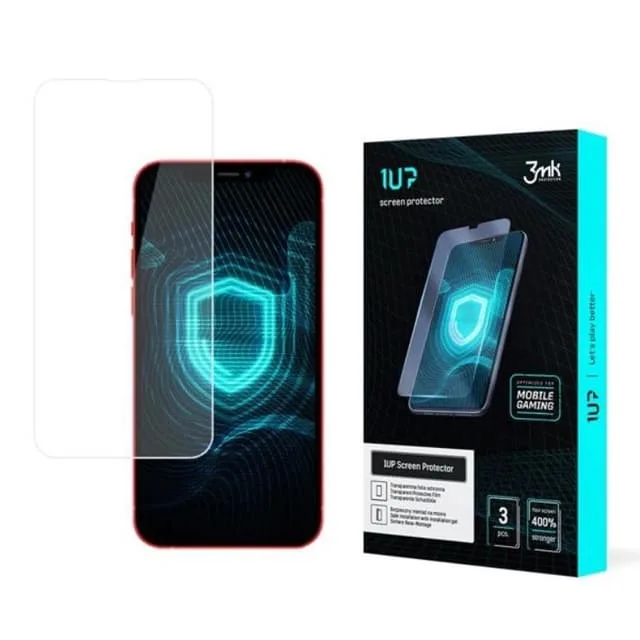 3MK iPhone 14 Pro/14  Plastfilm Skärmskydd Foil 1UP