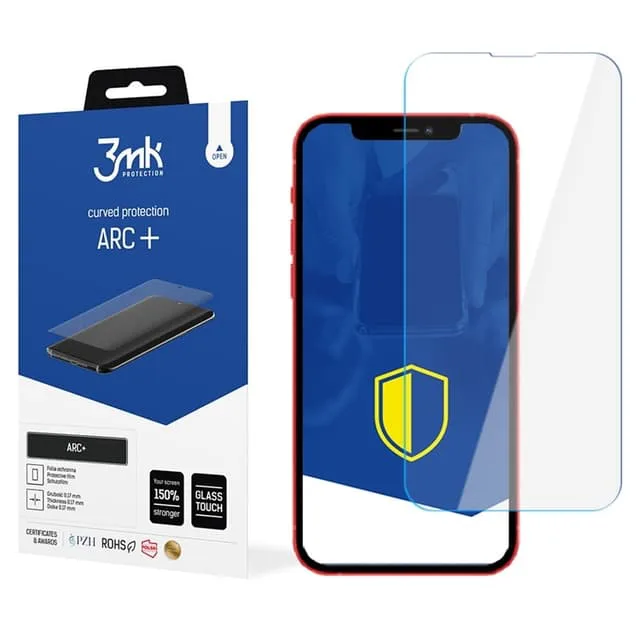 3mk iPhone 16e Plastfilm Skärmskydd ARC Plus