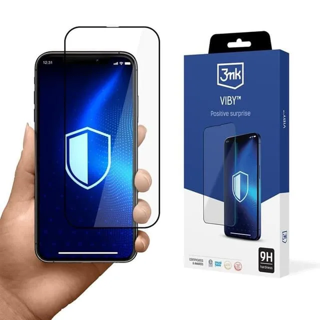 3MK iPhone 15 Härdat glas Skärmskydd Viby