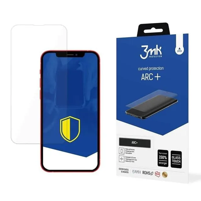3MK iPhone 13/13 Pro Plastfilm Skärmskydd ARC+