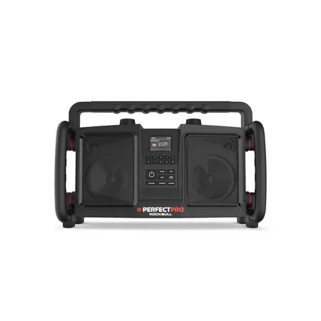 Perfectpro ROCKBULL bärbar DAB+/FM-radio svart