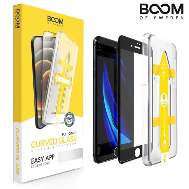 Boom of Sweden BOOM Curved Härdat Glas Skärmskydd iPhone