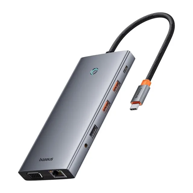 Baseus 13in1 HUB USB-C Till VGA HDMI