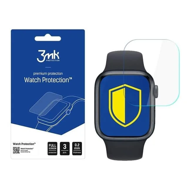 3MK Apple Watch (41mm) Series 9 Plastfilm skärmskydd