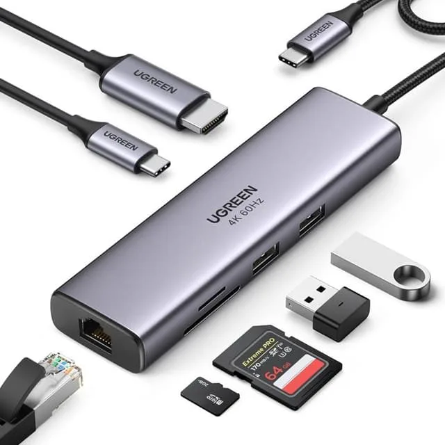 Ugreen 7in1 multifunctional USB Type C HUB