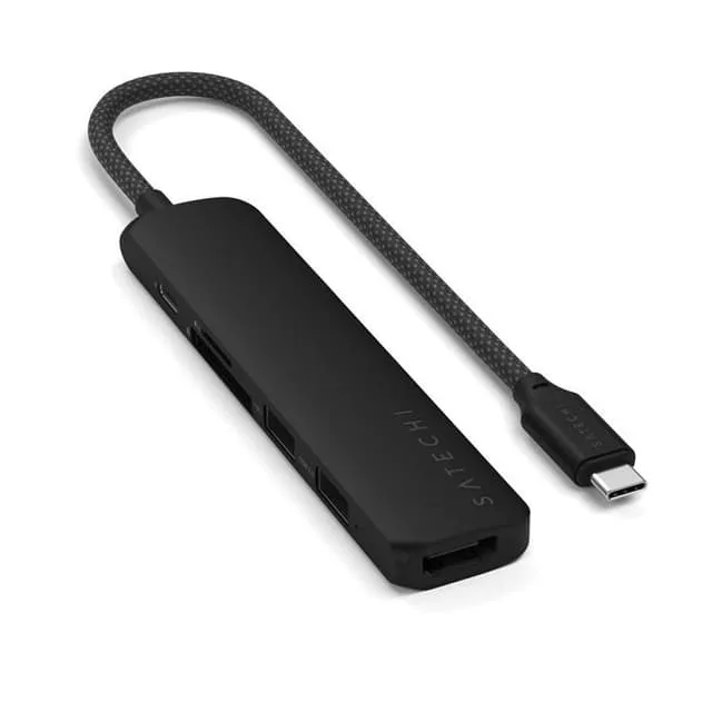 Satechi 6-i-1 HUBB USB-C Slim Multiport Adapter