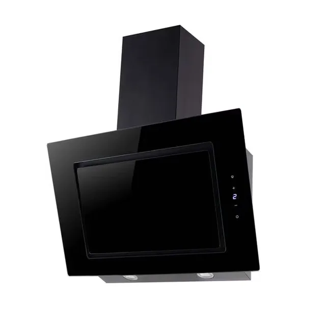JGN Io SJ 3622-60 SR väggmonterad köksfläkt, 60 cm, svart