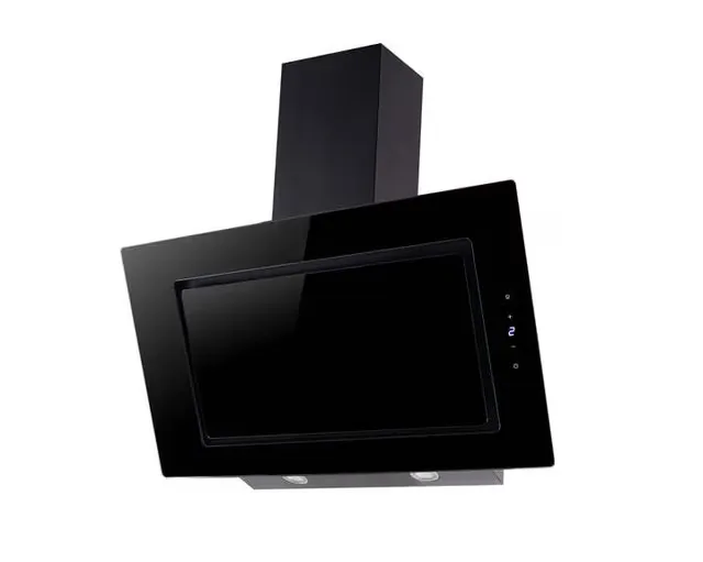 JGN Io SJ 3622-80 SR väggmonterad köksfläkt, 80 cm, svart