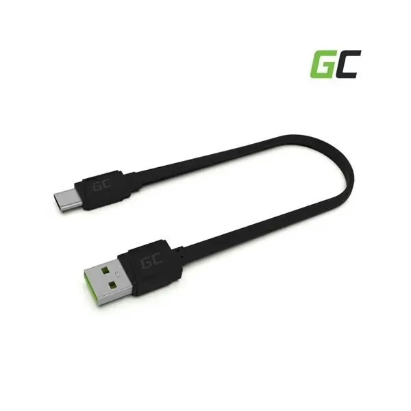 Green Cell snabbladdningskabel USB-C 25 cm