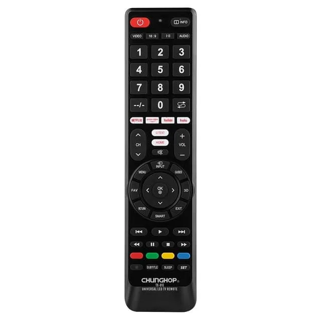 MTK Fjärrkontroll CHUNGHOP TX-01E Universal TV-fjärrkontroll Ersättning
