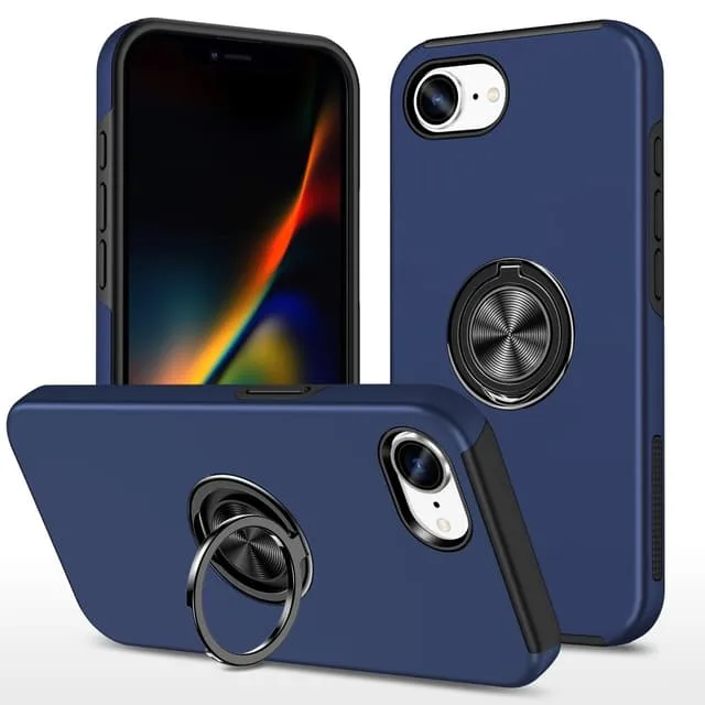 Till iPhone 17e / 16e Hybrid skal med Finger Ring