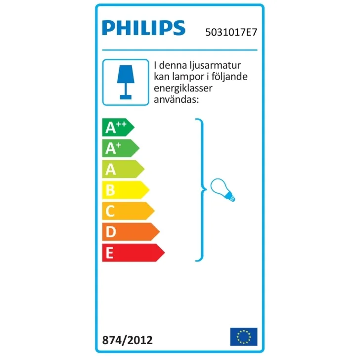 Philips Meranti utanpåliggande spotlight, 1 x 35 W, 230 V