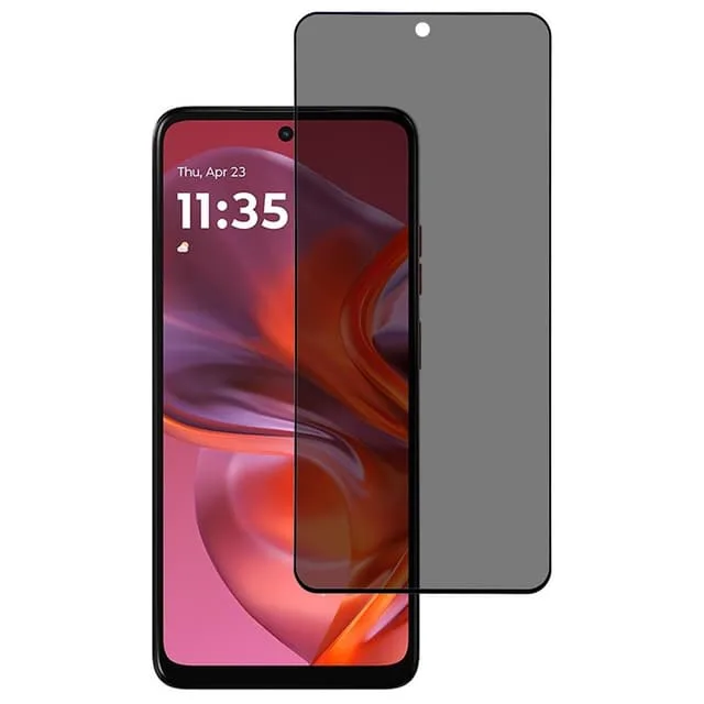 Skalo Motorola Moto G05 Privacy Skärmskydd Härdat Glas
