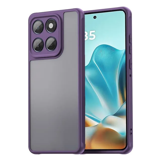 SKALO Motorola Edge 60 Color Bumper Frosted Skal