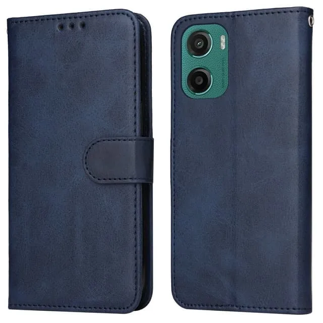 Skalo Motorola Moto G05 PU-läder Plånboksfodral