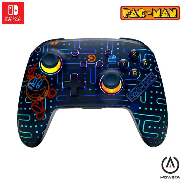 PowerA Enhanced Pac-Man Nintendo Switch/Lite/OLED-kontroll