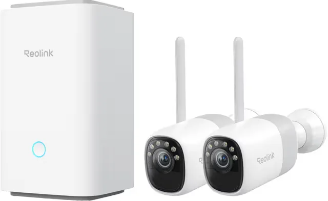 Reolink Home Hub + 2X Altas 2K 4MP Battery WiFi 6