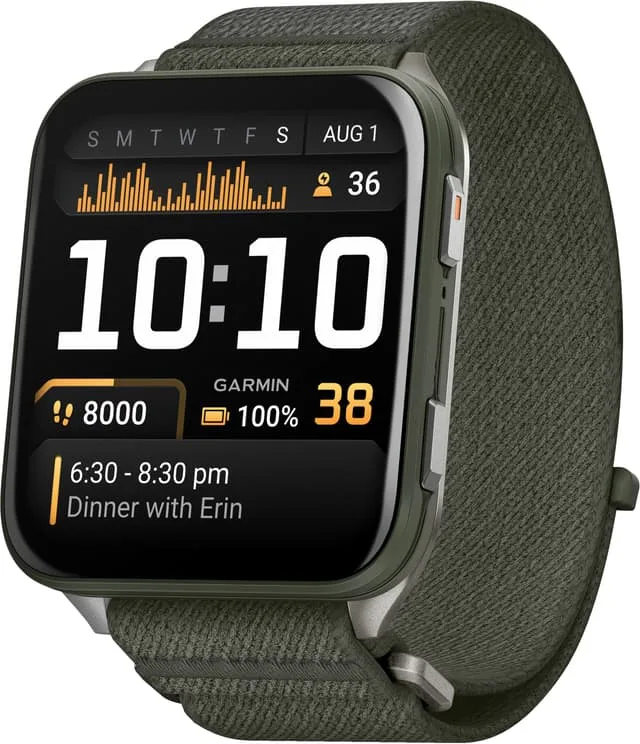 Garmin Venu X1 smartwatch (mossa)