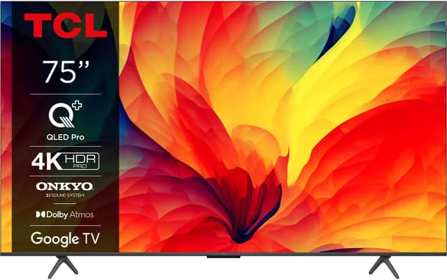 TCL 75" QLED780 4K QLED Smart TV