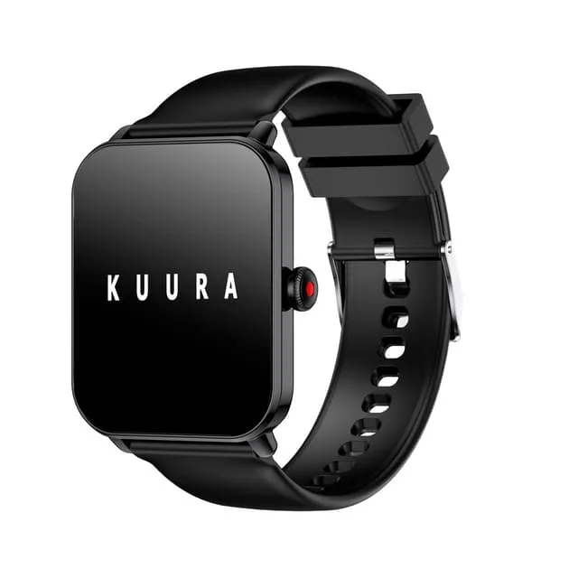 Kuura smartklocka Function F5 V2, svart