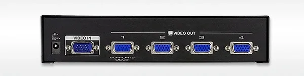 ATEN VS134A VGA-videosplitter för fyra skärmar
