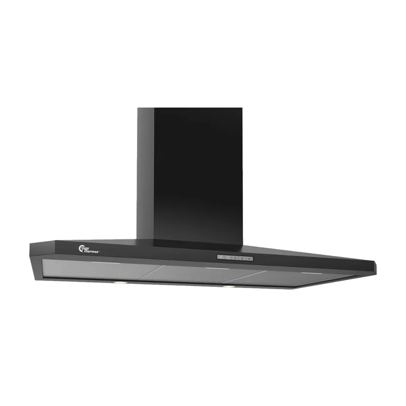 Thermex Decor 787 vägghängd köksfläkt, 90 cm svart