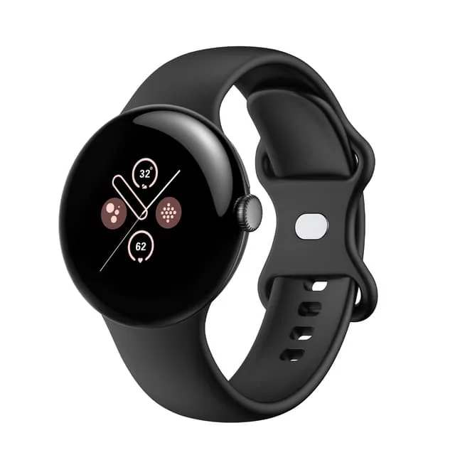 Klockarmband för Google Pixel Watch 3, 45 mm Svart