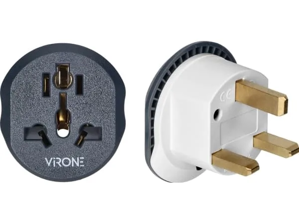 Orno Reseadapter TA-7 Go to UK 13A/230V universaluttag UK-kontakt typ G