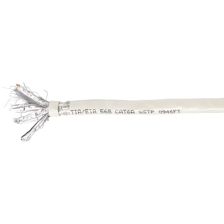 Equip 401491 nätverkskabel Beige 100 m Cat6a S/FTP