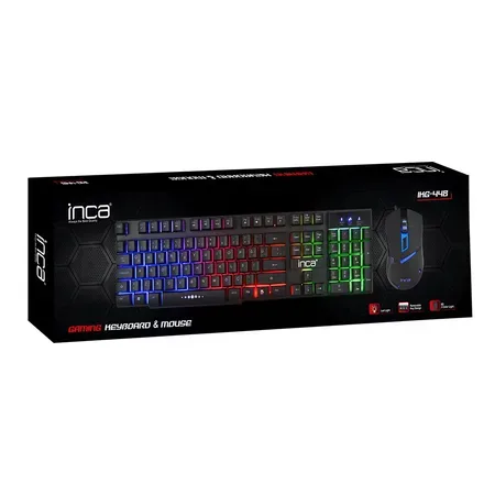 INCA Gaming tangentbord IKG-448 inklusive mus