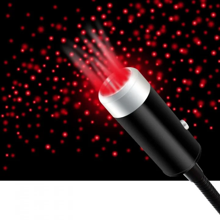 USB-Lampa som ger Stjärnatmosfär i Bilen