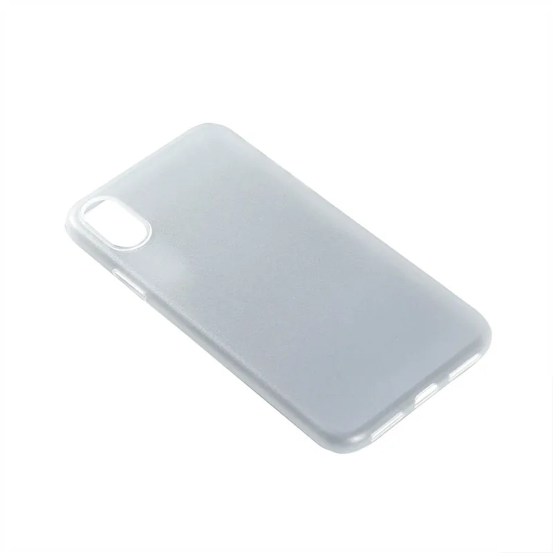 GEAR Mobilskal Ultraslim Vit Semitransparent iPhone Xs Max 6,5"