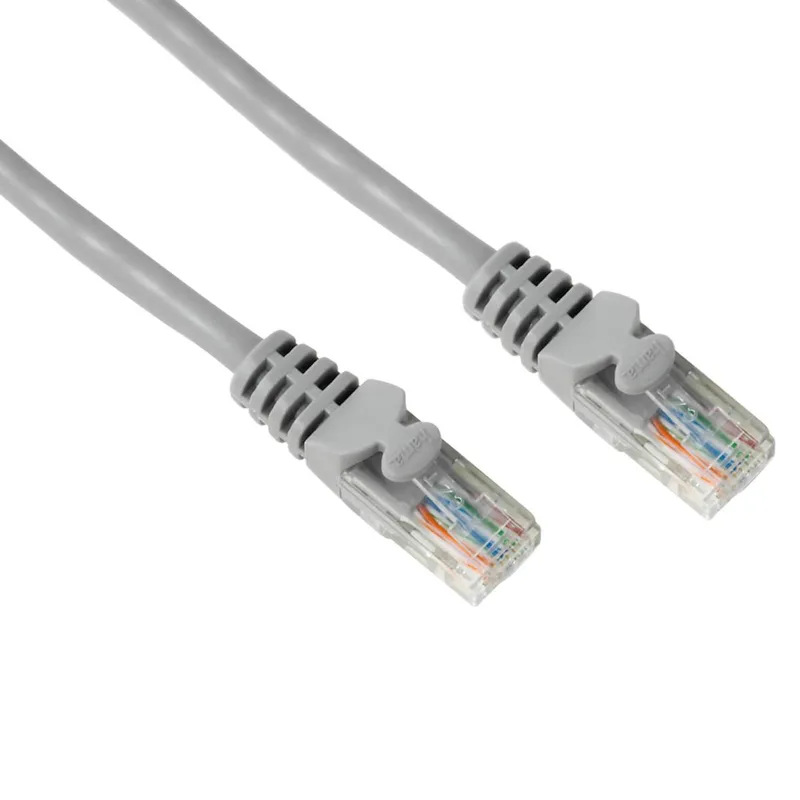 Hama Kabel Nätverk CAT5e UTP Grå 10m