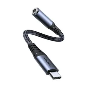 Ljudadapter Joyroom SY-C01 Type-C till 3,5 mm (svart)