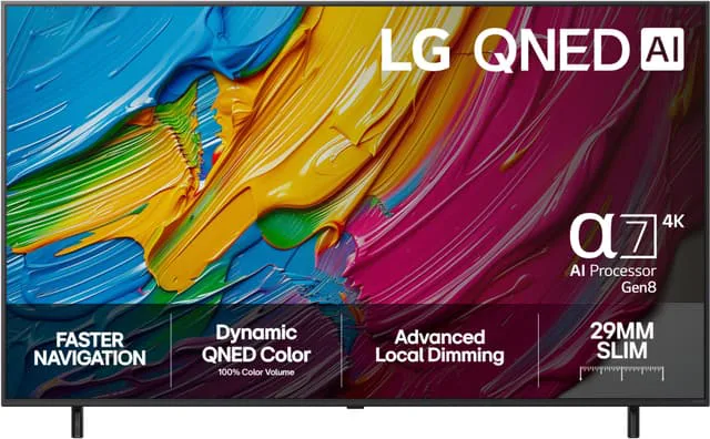 LG 55" QNED 80 4K TV