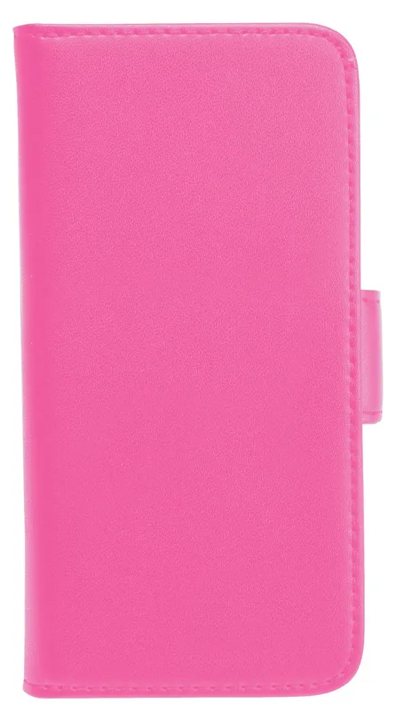 Plånboksfodral Gear by Carl Douglas till iPhone 5 med plats för kreditkort, magnetlås, rosa läder