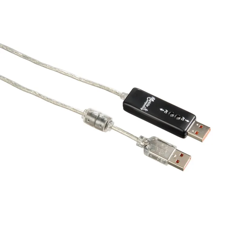 Hama USB 2.0 Linkkabel För att Koppla ihop Två Datorer