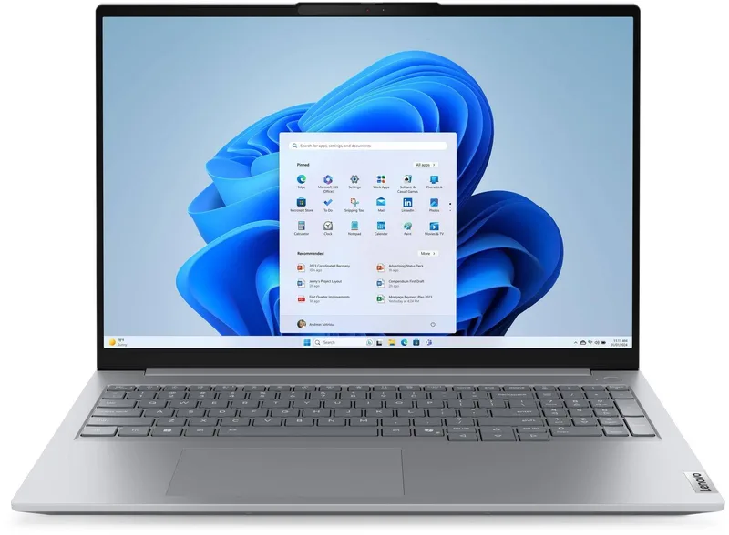 Lenovo ThinkBook 16 G9, 16" Full HD+ IPS matt, Intel Core 5 325, 16 GB, 512 GB PCIe SSD, WiFi 7, bakbelyst tangentbord, Win11 Pro, 2 års garanti